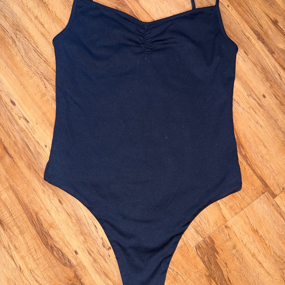 PacSun Dark Blue Contour bodysuit